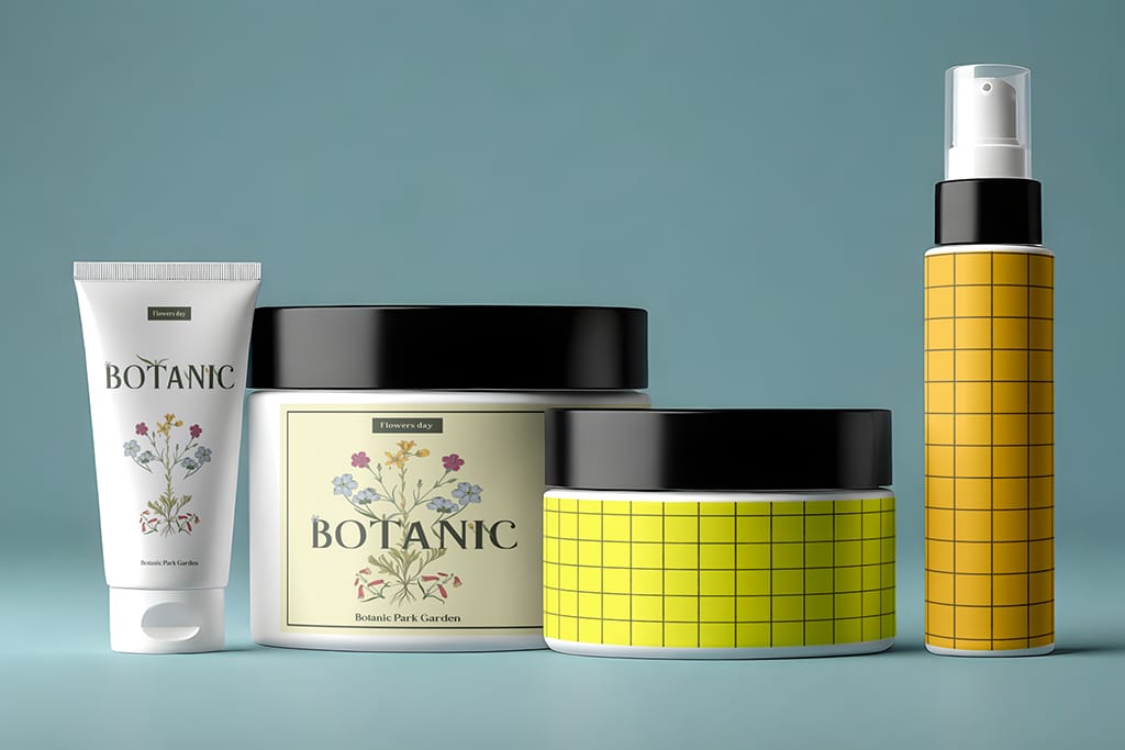 Free Cosmetic Product Mockup PSD Preview