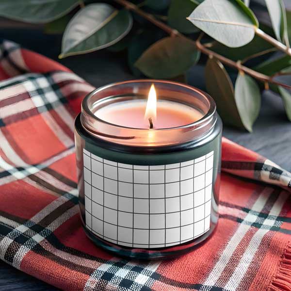 Free Candle Jar Mockup PSD Files. Minimalist Candle Jar PSD Mockup for Branding.