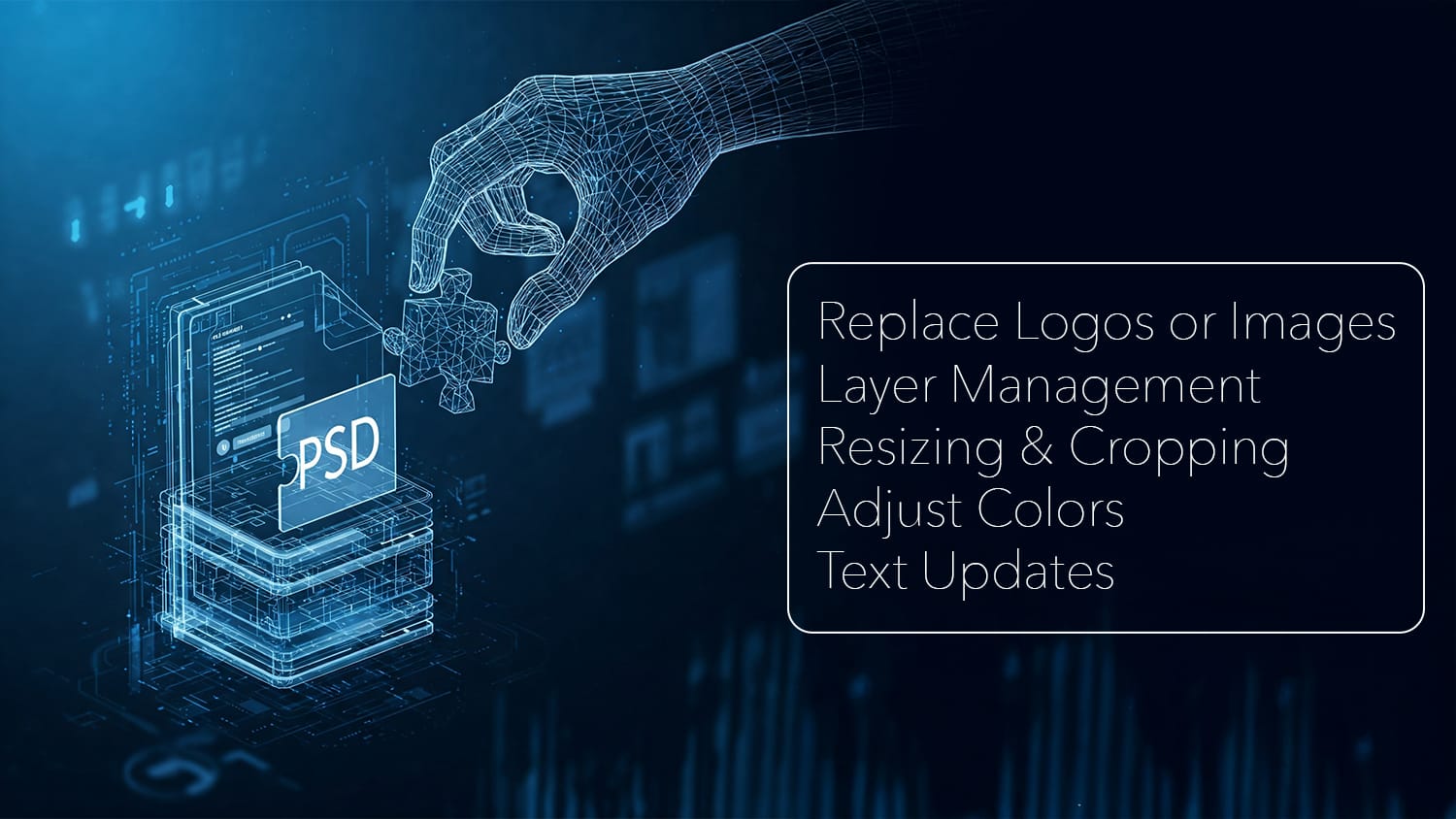 Replacing an image in a Photoshop document