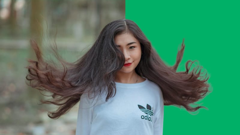 Clipping path example